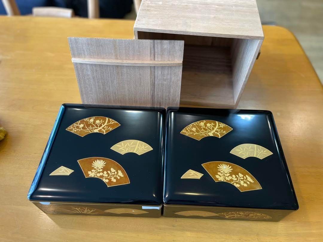 重箱セット　お重　漆器　和食器 重箱セット お重 漆器 和食器 陶器や木のお重箱 - 【おとなの和